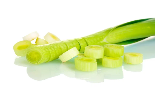 Sliced leek — Stock Photo, Image