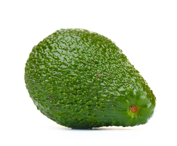 Ripe avocado isolated on white — Stock Photo, Image