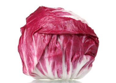 Red cabbage isolated on white clipart