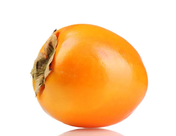 Apetyczny persimmon na białym tle — Zdjęcie stockowe