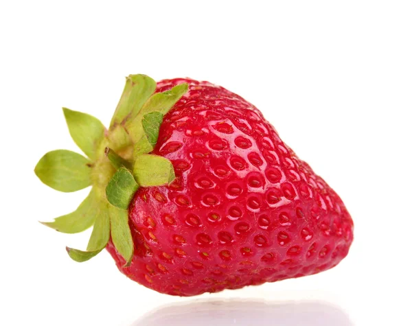 स्वीट स्ट्रॉबेरी सफेद पर अलग — स्टॉक फ़ोटो, इमेज