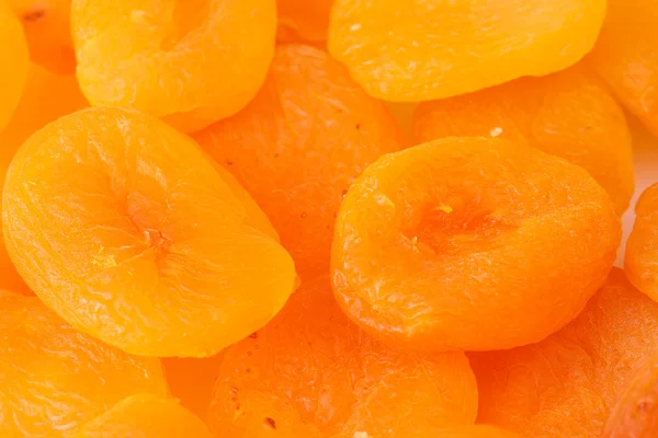 Вкусные сушеные абрикосы вблизи — стоковое фото