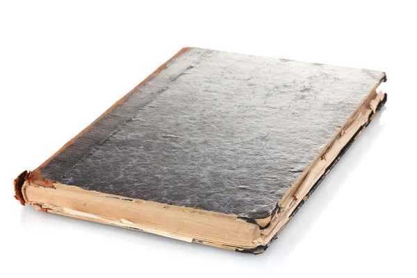 Beyazda izole edilmiş eski kitap — Stok fotoğraf