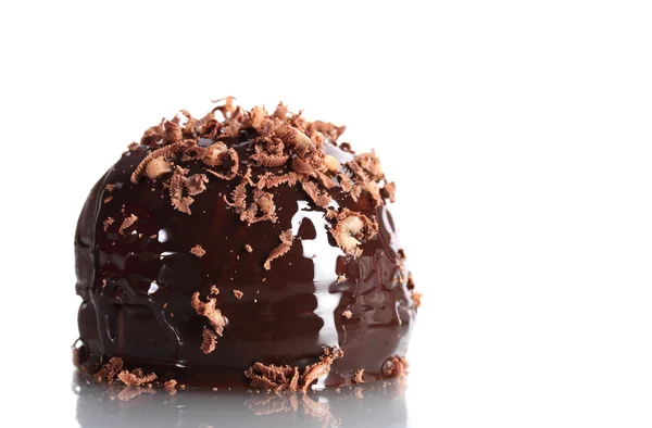 Шоколадное печенье с шоколадной стружкой — стоковое фото