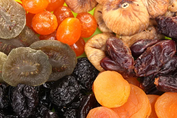 Fructele uscate delicioase se închid — Fotografie, imagine de stoc