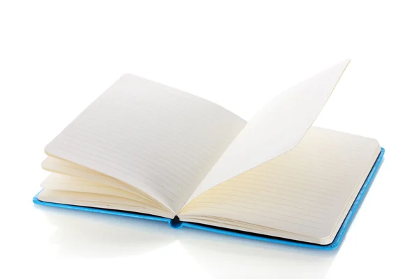 Hermoso cuaderno aislado en blanco —  Fotos de Stock