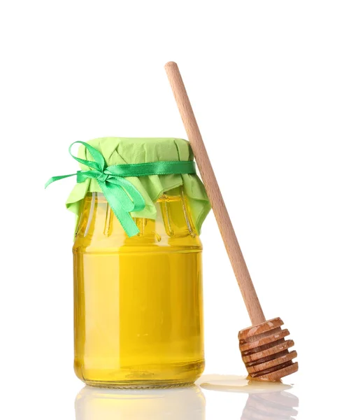 Honey isolated on white Stock Photo