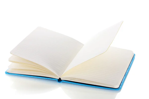 Hermoso cuaderno aislado en blanco —  Fotos de Stock