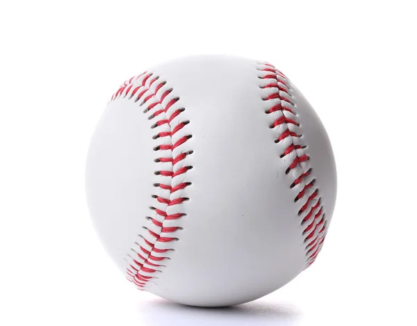 Baseball bollen isolerad på vit — Stockfoto