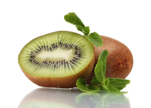 Juicy kiwi isolated on white — Stock Photo, Image