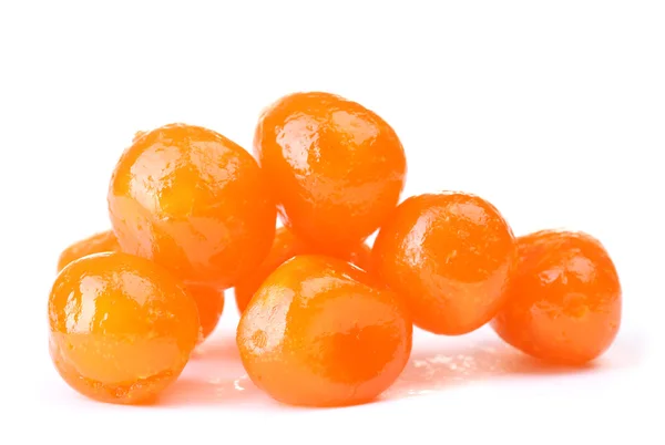 stock image Dried tangerines isolated on white