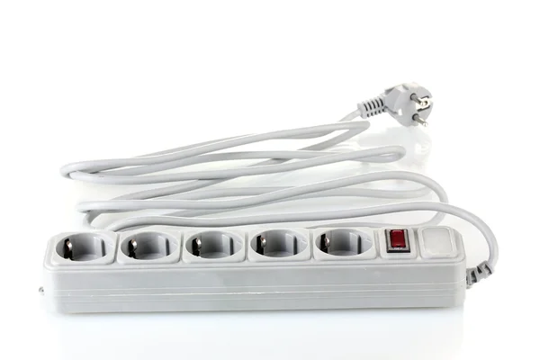 Surge protector isolated on white — Stock Photo, Image