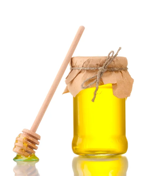 Honey isolated on white Stock Photo