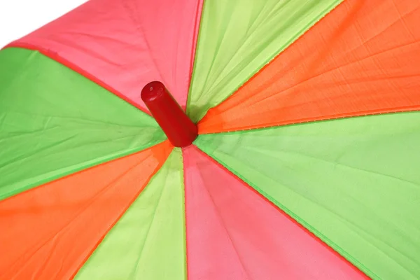 Многоцветный зонтик крупным планом — стоковое фото