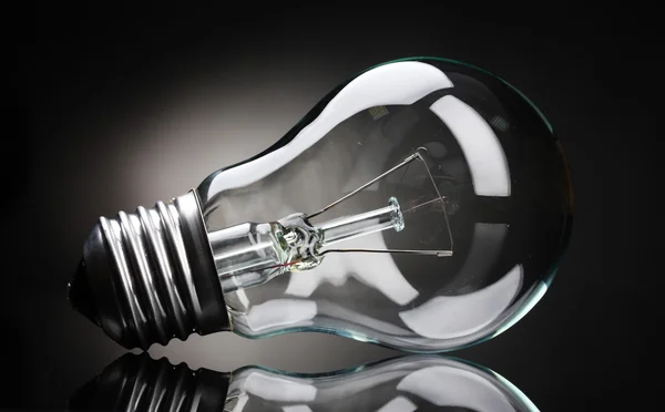 Light bulb on white background — Stock Photo, Image