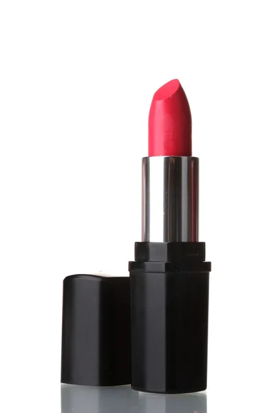 Red lipstick isolated on white background — Stock Photo, Image
