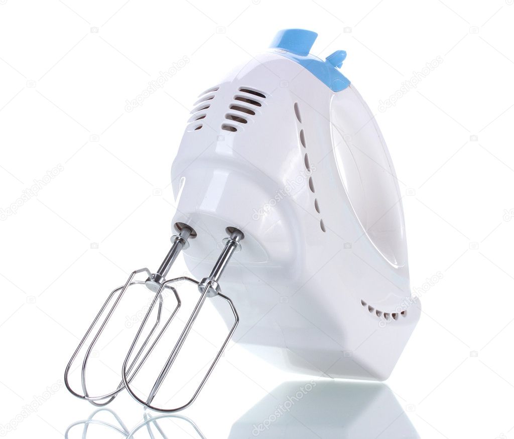 Electric mixer isolated on white
