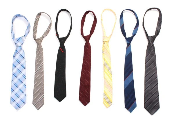 stock image Ties isolated on white