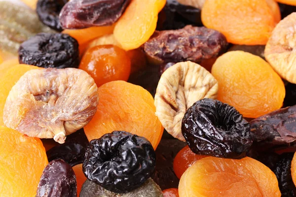Dried fruits close up — Stock Photo, Image