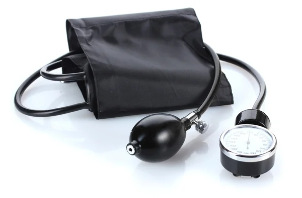 白で隔離される黒い眼圧計 — ストック写真