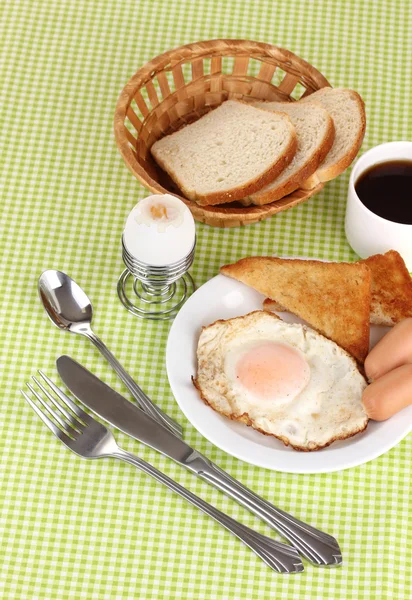 Klassisk morgenmad - Stock-foto