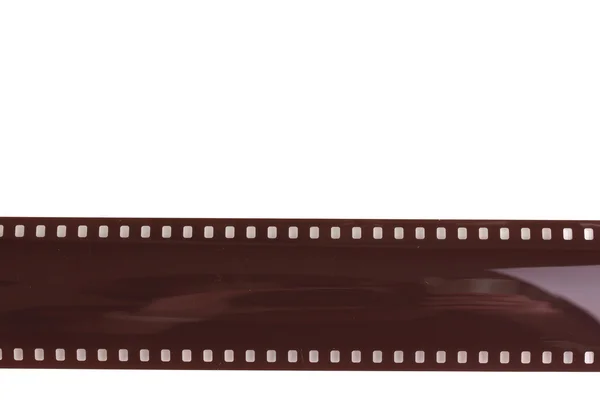 Film fotografico isolato su bianco — Foto Stock