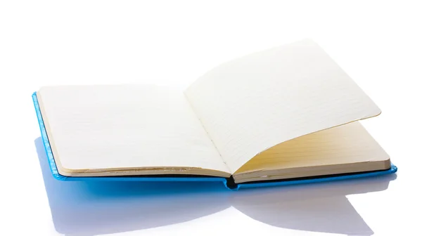 Beautiful notebook isolated on white — Stock Photo, Image