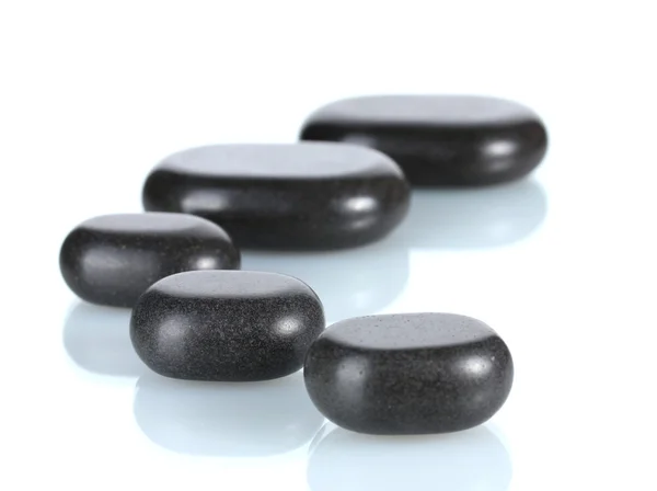 Spa stones isolated on white — Stock Photo, Image
