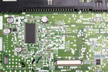 Modern elektronik Pano yakın çekim