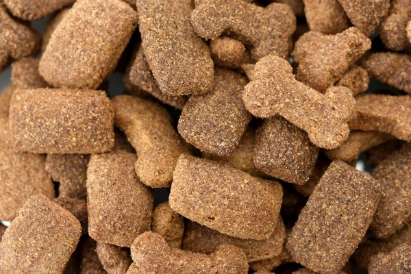 Sfondo di cibo per cani asciutto — Foto Stock