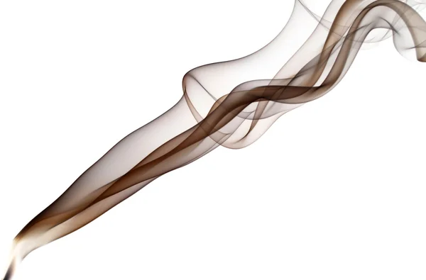 अमूर्त धूम्रपान सफेद पर अलग — स्टॉक फ़ोटो, इमेज