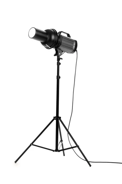 Professional studio flash isolated on white — Stock Photo, Image