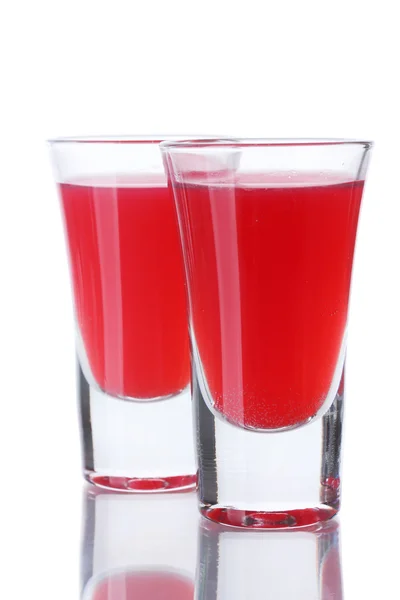 Cocktail Bloody Mary isolati su bianco — Foto Stock