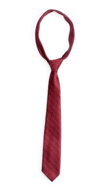 beyaz izole zarif kırmızı kravat