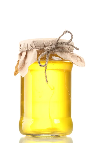 Miel aislada en blanco — Foto de Stock