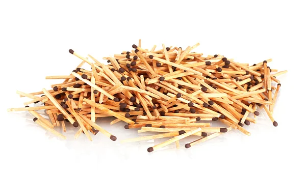 Stock image Pile of matches isolated on white