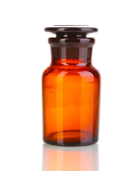 Medicin flaska isolerad på vit — Stockfoto