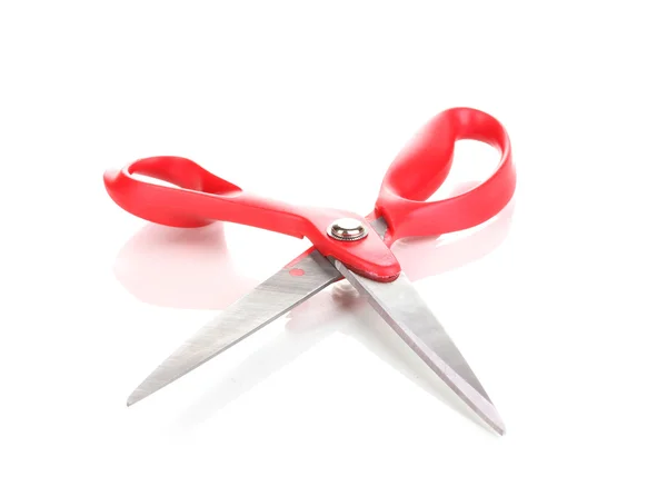 Šicí nůžky izolované na bílém — Stock fotografie