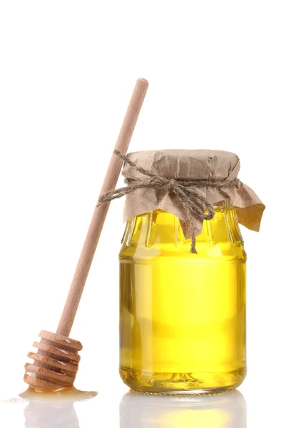 Honey isolated on white Stock Image
