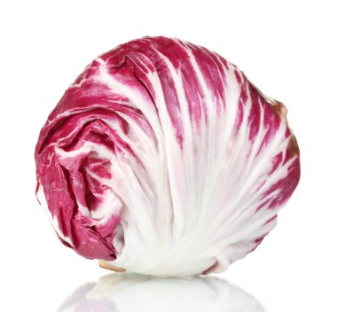 Red cabbage isolated on white clipart