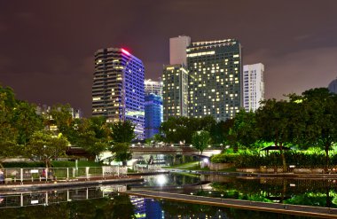 kuala Lumpur gece manzarası