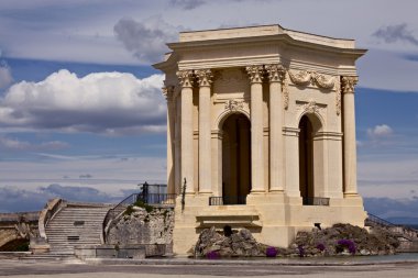 Chateau de peyrou, montpellier, Fransa