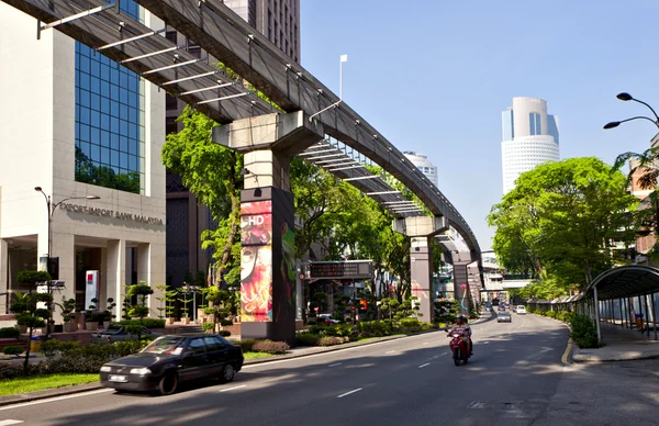 Δρόμου ar Κουάλα Λουμπούρ, Μαλαισία — Φωτογραφία Αρχείου