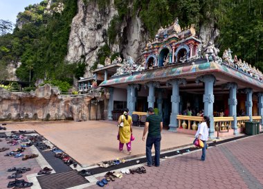 2012, batu mağaraları, kuala lumpur, Malezya - hind için gidiyor