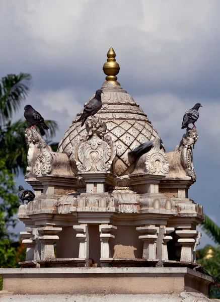 Part of hindu temple decoration — Stock Photo, Image