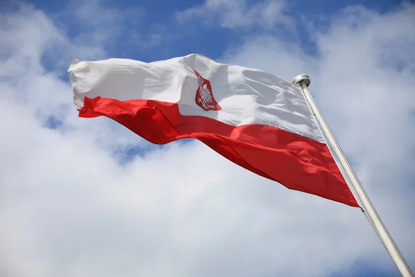 Bandiera di Polonia — Foto Stock
