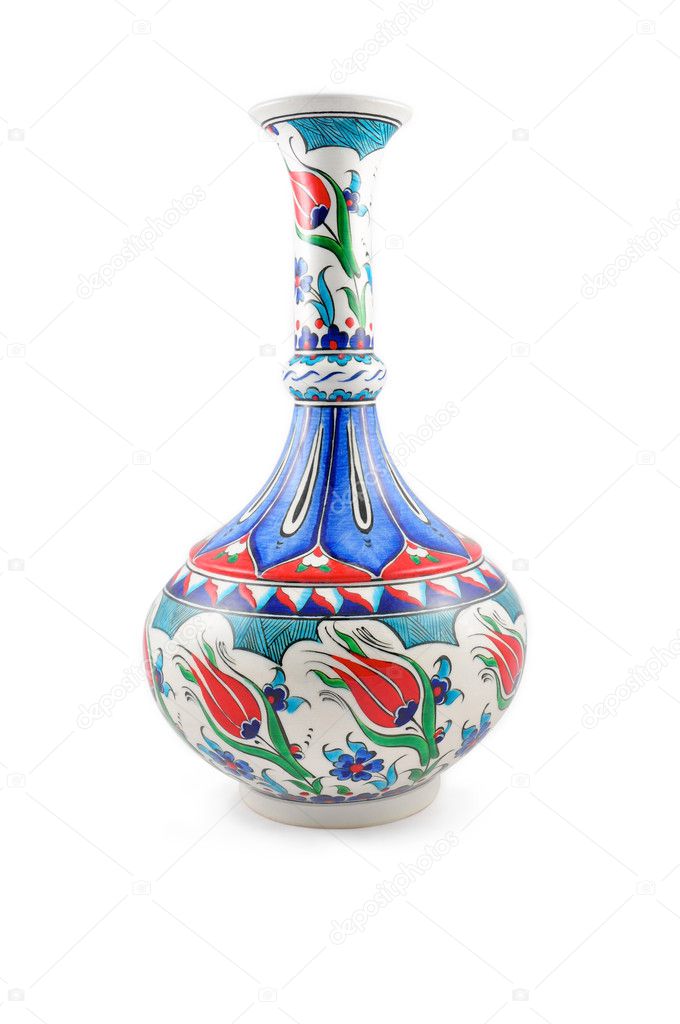 Turkish ceramic vase
