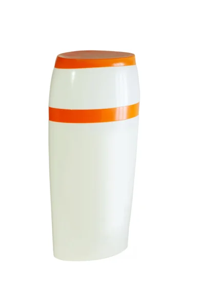 Plastic bottle on a white background — Stock Photo, Image