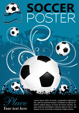 Soccer Poster clipart