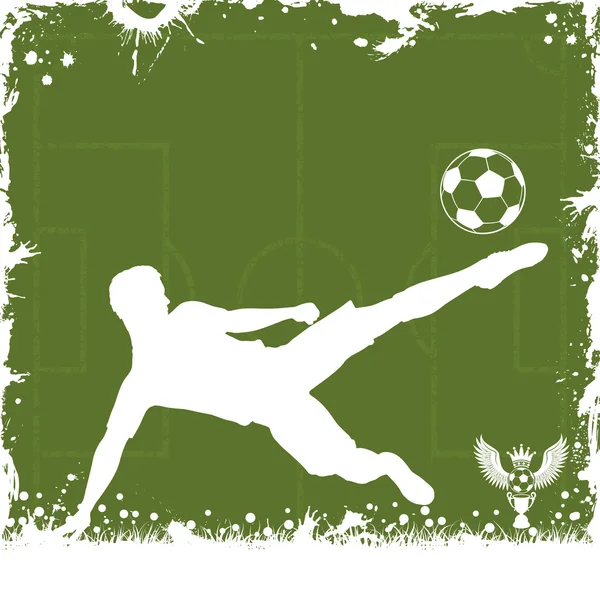 Cadre de football — Image vectorielle
